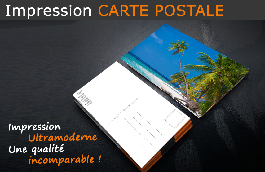 Impression carte postale personnalisée A6